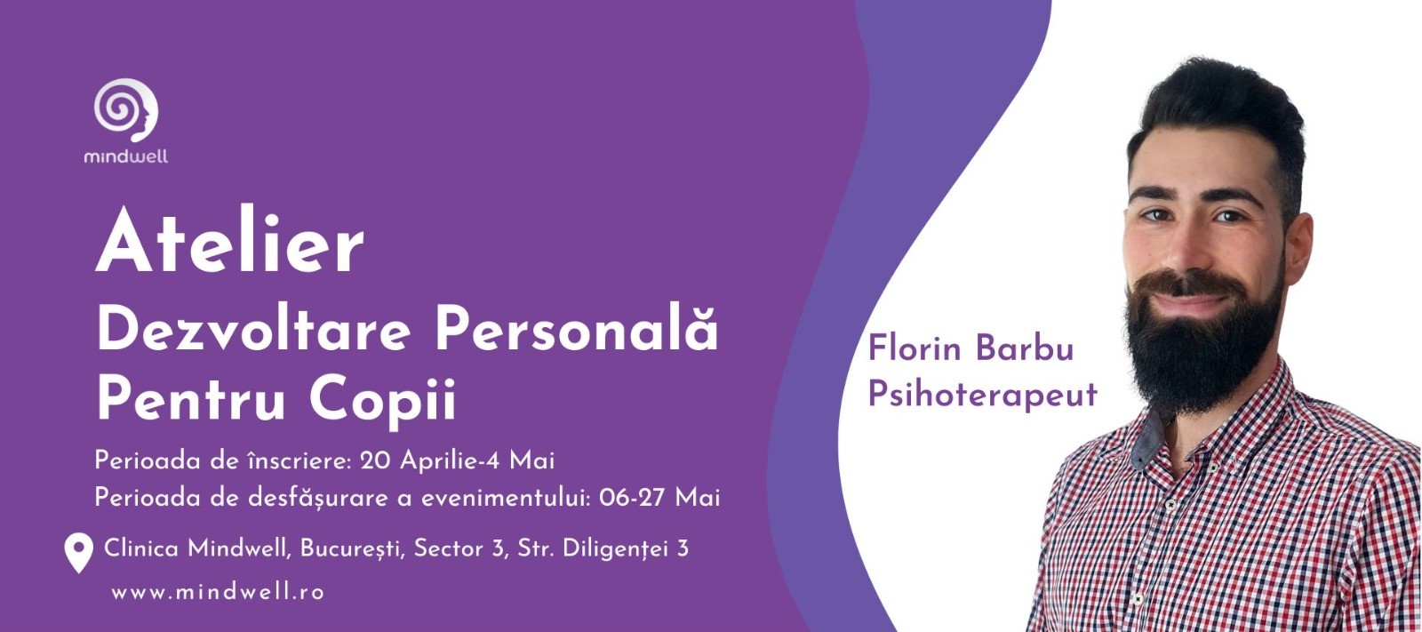 Atelier dezvoltare personală - Copii